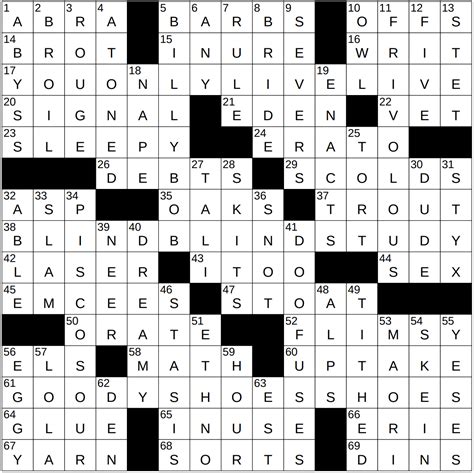 Enter a Crossword Clue Sort by Length of Letters or Pattern Dictionary. . Classical poem nyt crossword